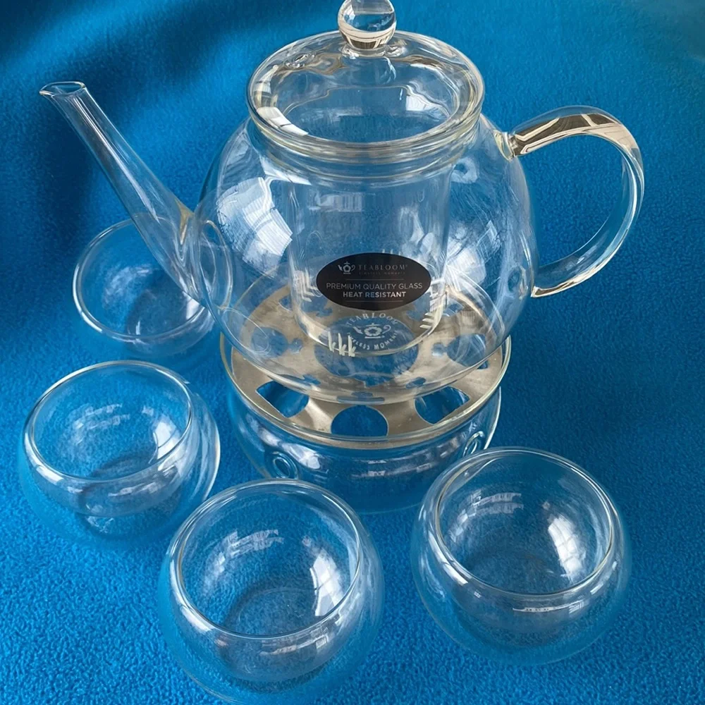 Tea Pot Set TeaBloom Timeless Moments Tea Set - Picture 1 of 15